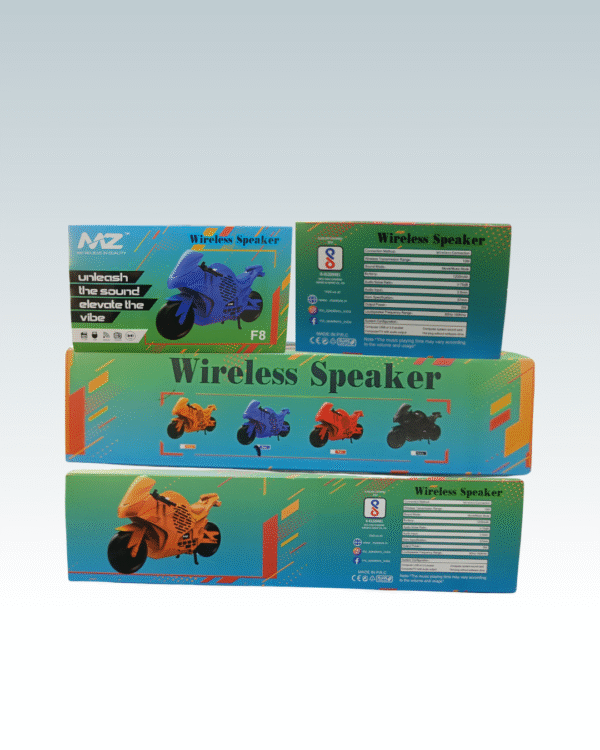 F8 Bike Series Stylish Speaker Thunder Sound - High Bass, TWS connectivity - Image 2