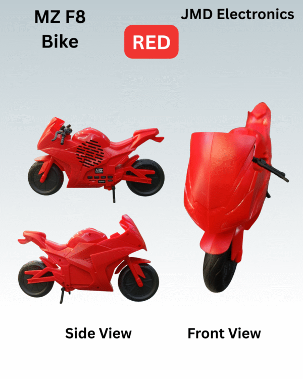 F8 Bike Series Stylish Speaker Thunder Sound - High Bass, TWS connectivity - Image 4