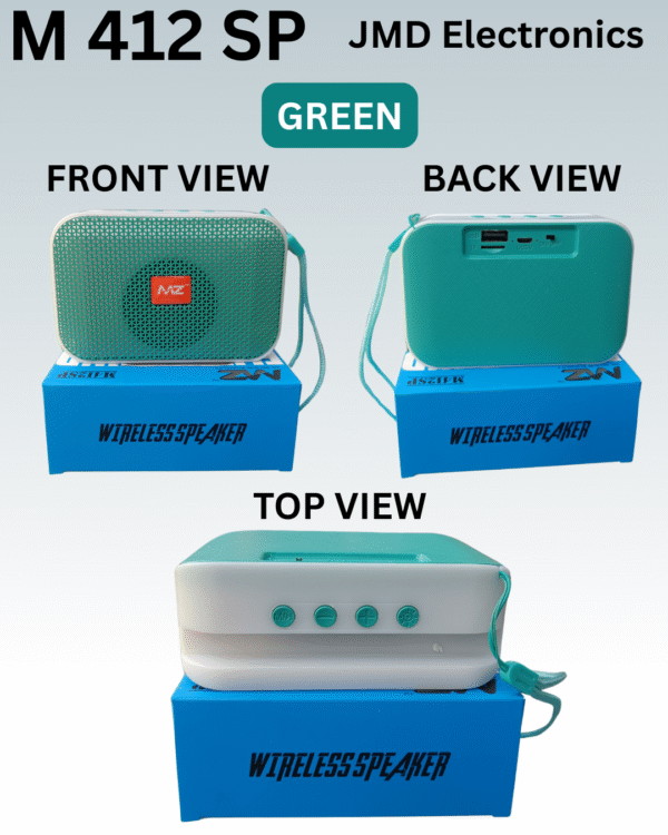 M412SP 5 W Portable Bluetooth Speaker with 1200mAh Rechargeable Battery - Image 7