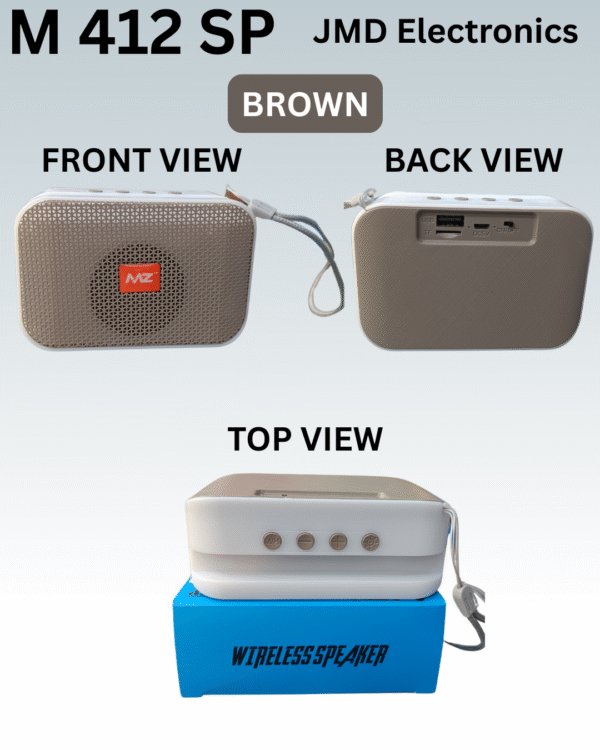 M412SP 5 W Portable Bluetooth Speaker with 1200mAh Rechargeable Battery - Image 5