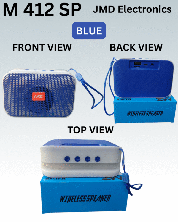 M412SP 5 W Portable Bluetooth Speaker with 1200mAh Rechargeable Battery - Image 3