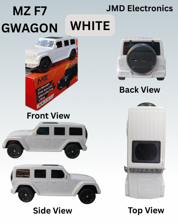 F7 GWAGON - 8 Watts Auto Series Speaker with 7 LED modes, Twin Connectivity - Image 6